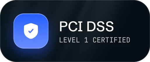 PCI DSS Level 1 certified